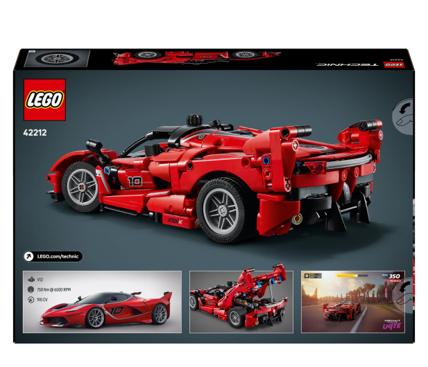 LEGO Technic 42212 Ferrari FXX K - 1331706 - zdjęcie 9